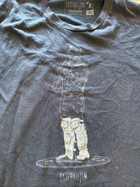 Baseballism Men’s Short Sleeve Graphic Tee - Black